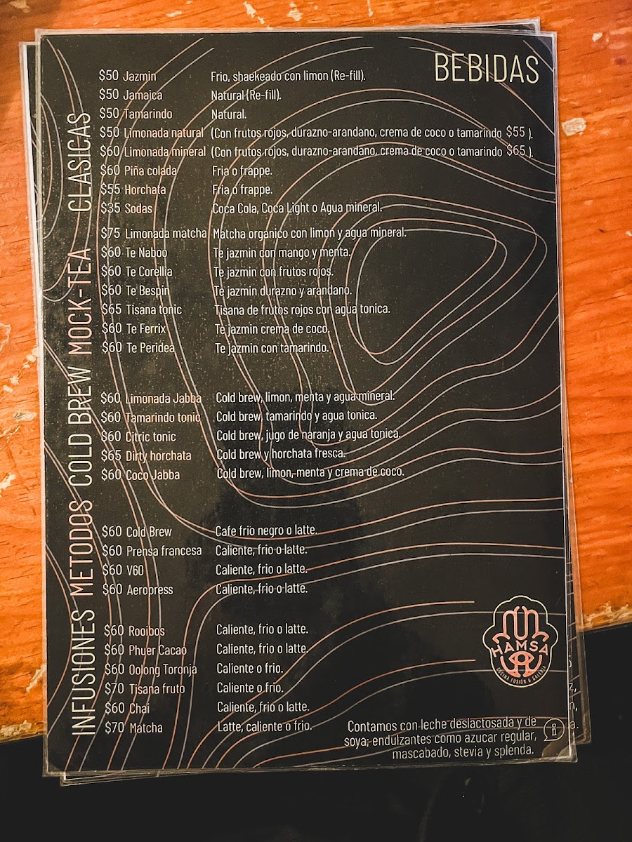 Hamsa - Restaurante Galeria Menu - Image 3